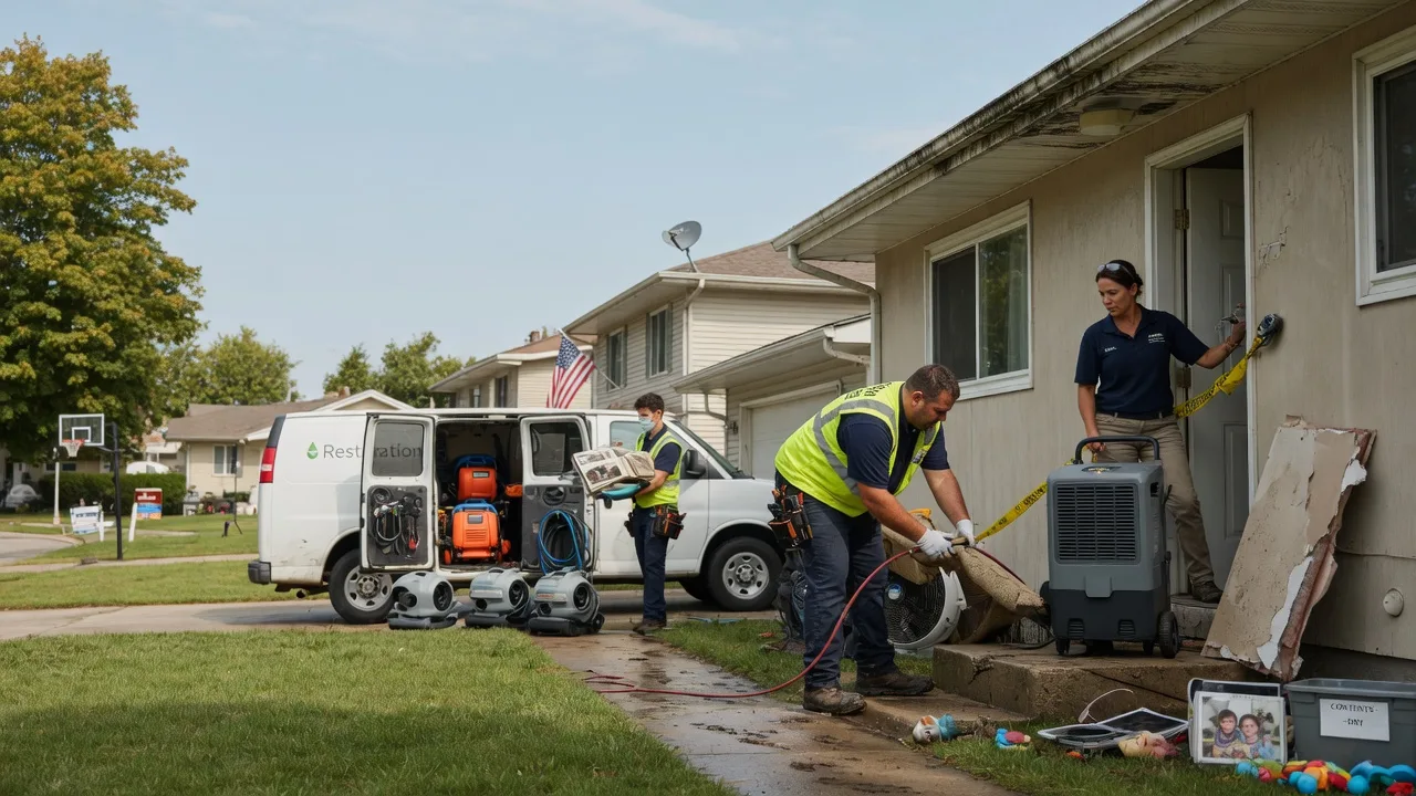 Water Damage Restoration in Glenfield, ND near me